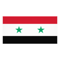 Syria flag photo cards