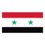 Syria flag photo cards