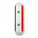 Syria Flag Custom Skateboard