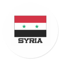 Syria Flag stickers