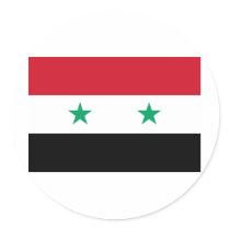 Syria Flag stickers