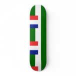 Syria French Mandate, France flag Skate Board Deck