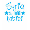 Syria is my habibi! t-shirts