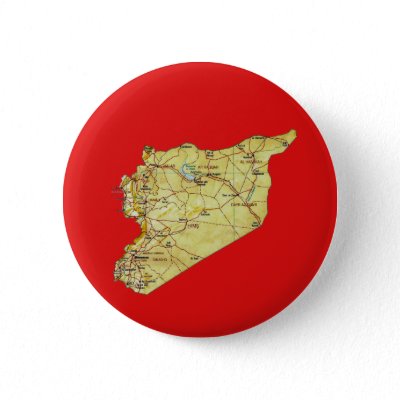 Syria Map Detailed. Syria Map Button by FlagAndMap