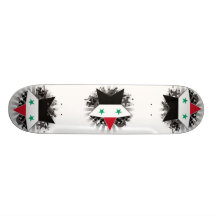 Syria Star Custom Skateboard