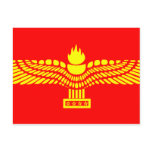 Syriac Aramaic People, Syria flag postcards