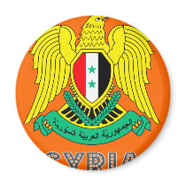 Syrian Emblem magnets by FlagStore Syrian Emblem magnets
