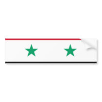 Syrian Flag Bumper Stickers