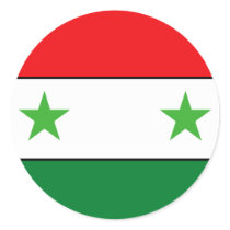 Syrian Flag T-shirts and Gifts stickers by flagshirts Syrian Flag T-shirts and Gifts stickers