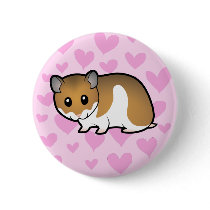 Syrian Hamster Love Pins