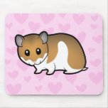 Syrian Hamster Love Mouse Pad