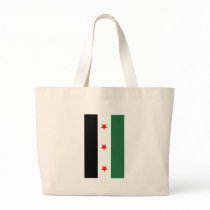 Syrian Revolutionary Flag Tote Bags