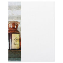 Syrup of Rhubarb Letterhead Design