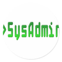SysAdmin stickers