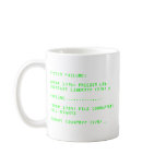 System Failure: ERROR 1776 mugs