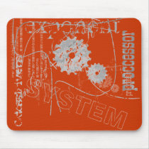 System Hack mousepads by SPROCKET System Hack mousepads
