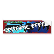 Systemic Effect bumper Sticker bumper stickers