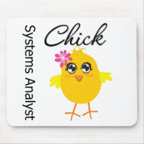 Systems Analyst Chick Mouse Pad