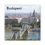 Szechenyi Chain Bridge, Budapest, Hungary, Buda... Magnet