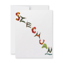 Szechuan Chili Peppers invitations by chili_state Szechuan Chili Peppers invitations