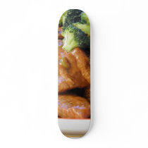 Szechwan Beef Broccoli Food Dinner skateboards by lifesphere Szechwan Beef Broccoli Food Dinner skateboards