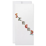 Szeged Chili Peppers Full Color Rack Card