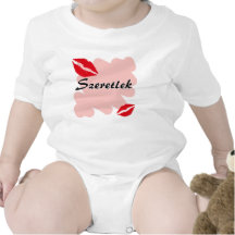 Szeretlek - Hungarian I love you Bodysuit