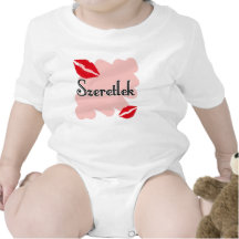Szeretlek - Hungarian I love you Bodysuit