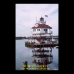 T03001, DRUM POINT LIGHTHOUSE - SOLOMONS ISLAND... posters
