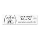 T1WB, Celtic Band With  A Gypsy Flair, www.mysp... bumper stickers