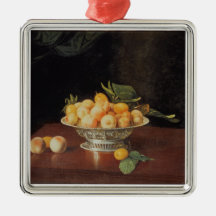 T32176 Still Life of Peaches, c.1700 Ornaments