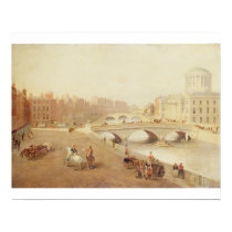 T34018 The River Liffey and the Law Courts, Dublin Posters