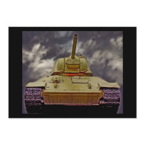 T-34 Russian Tank,Soviet Memorial,Berlin - Oil/Fro Invitations