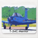 T-34C Mentor mousepads by Fight2FlyPhoto T-34C Mentor mousepads
