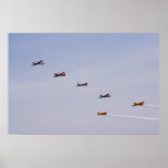 T-6 Texan Formation Print