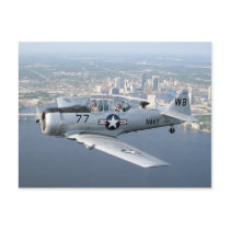 T-6 Texan Postcard by KitteasGallery T-6 Texan Postcard