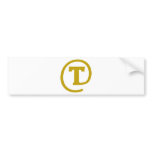 T-at bumper stickers