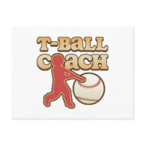 T-Ball Coach postcards