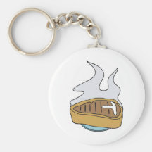 t-bone steak key chains