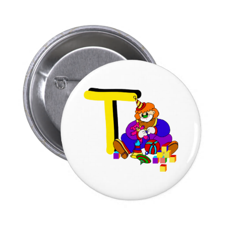 T Clown Pin