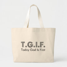 T.G.I.F. CANVAS BAG