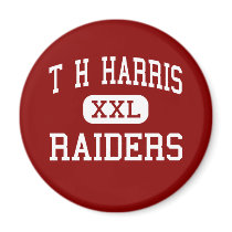 T H Harris - Raiders - Middle - Metairie Louisiana magnets by customteamsportswear T H Harris - Raiders - Middle - Metairie Louisiana magnets