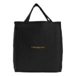 t-herapy.com embroidered tote bags