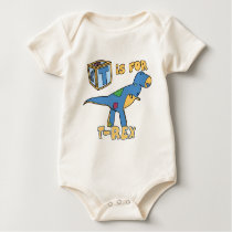 T is for T-Rex Baby Creeper t-shirts