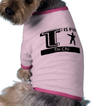 T Is For Tai Chi pet clothing by busybees T Is For Tai Chi pet clothing