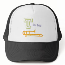 T is for Trombone Mesh Hats