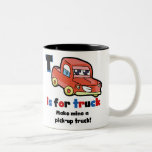 twotone_mug - Kids Planes, Trains And Automobile T-Shirts And Gifts: Sizes  Available colors: black