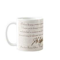 T. Jefferson: Opinion & Reason - Mug #1