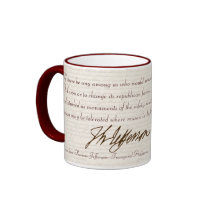 T. Jefferson: Opinion & Reason - Mug #2