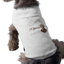 T. Jefferson: Opinion & Reason - Pet Shirt #2 pet clothing